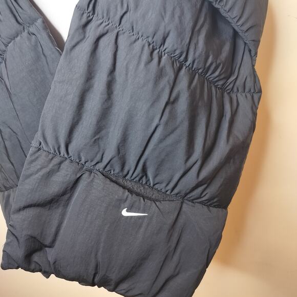 Nike Therma-FIT Quilted Down Wrap Neck Scarf w/ Pockets Hand Warmer - Picture 4 of 6